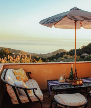 Home terrassen blick